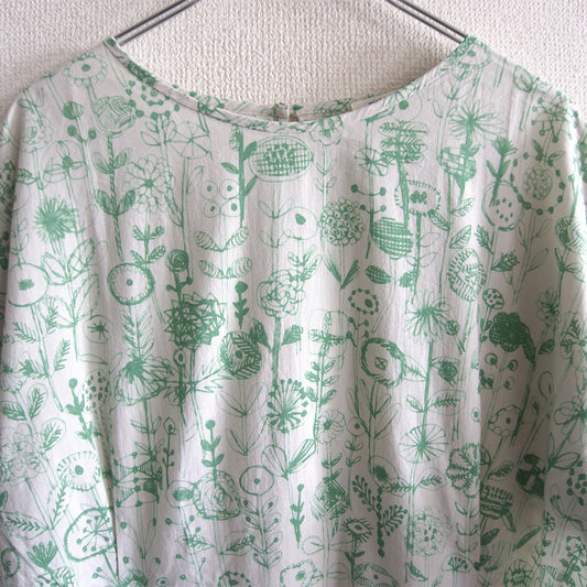mina perhonen "letter of flower" Textile Dress Size 38