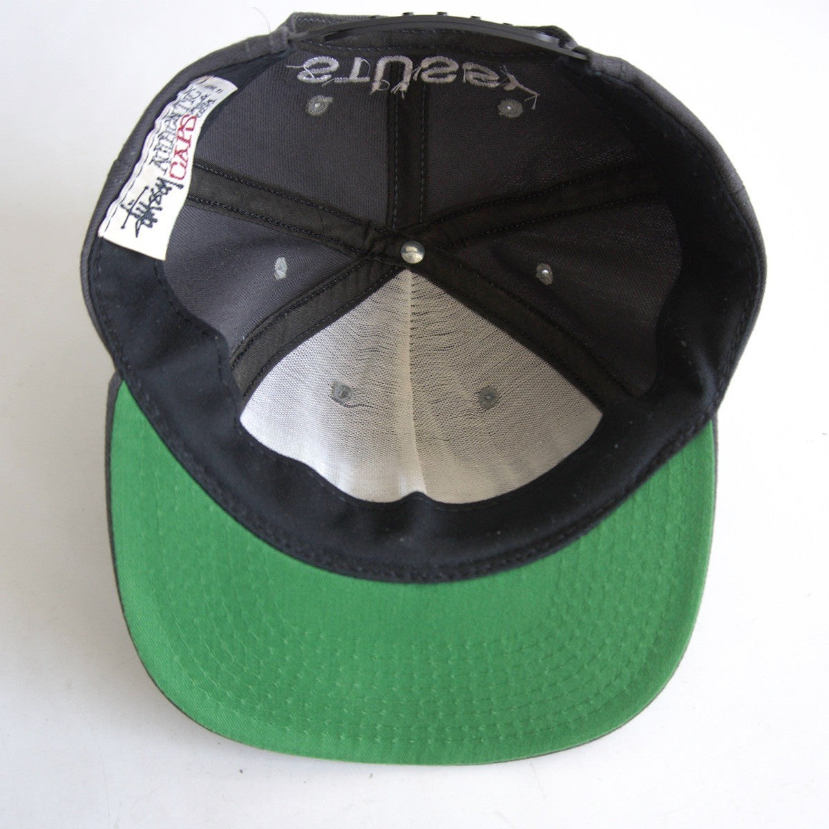 OLD STUSSY 90s USA Chanel Logo Baseball Cap Size ONE SIZE