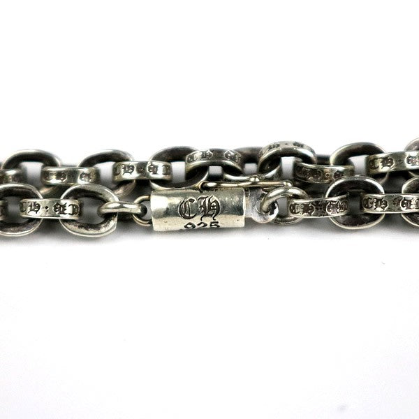 CHROME HEARTS Paperchain Necklace 24" 925 Silver