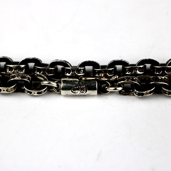 CHROME HEARTS SV925 Paperchain 49cm Necklace Silver