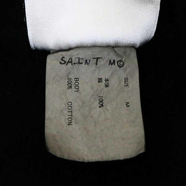SAINT MICHAEL 25SS RIBON SAINT Sweatpants Black Size M