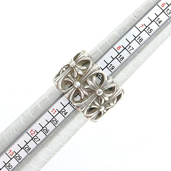 CHROME HEARTS Cemetery Cross Ring Silver 925 Size JP 21