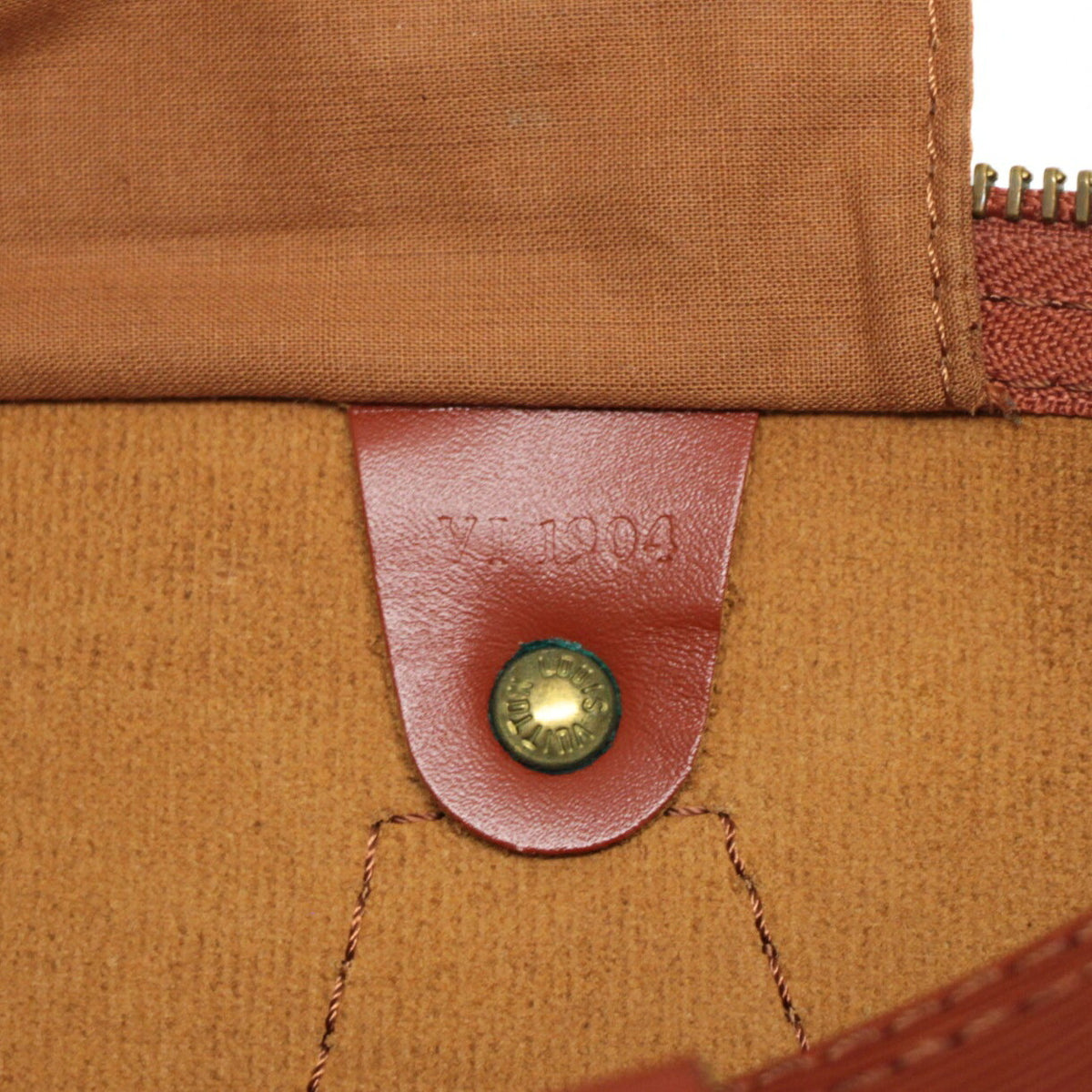 Louis Vuitton Epi Speedy 30 Kenya Brown Boston Bag
