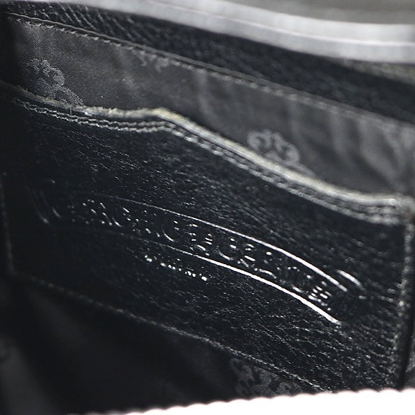 CHROME HEARTS DOG ADAMS BS Flare Leather SV925 Black