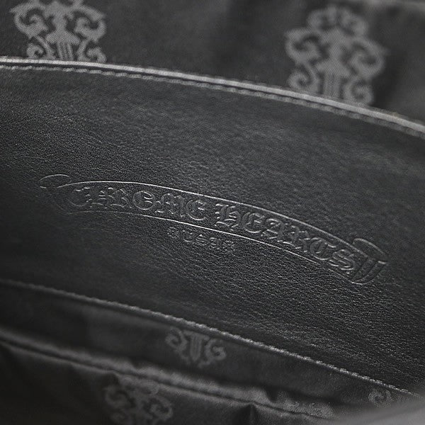CHROME HEARTS GROW UP STRAW Small CH Cross Handbag Black