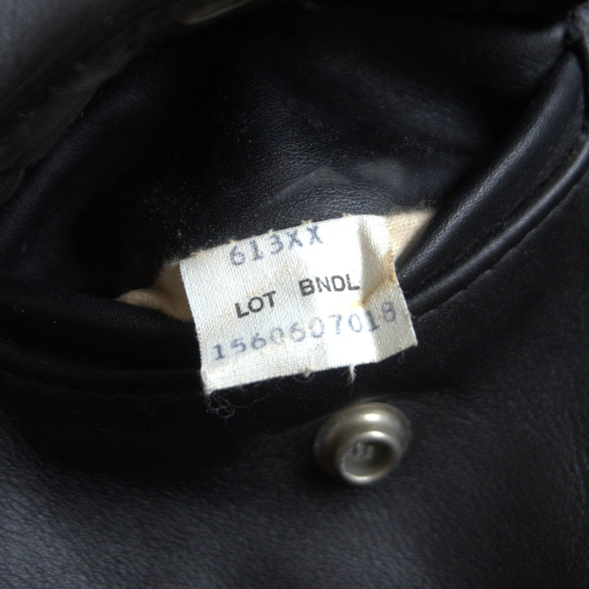 SCHOTT 613XX One Star Double Rider Jacket Black Size S