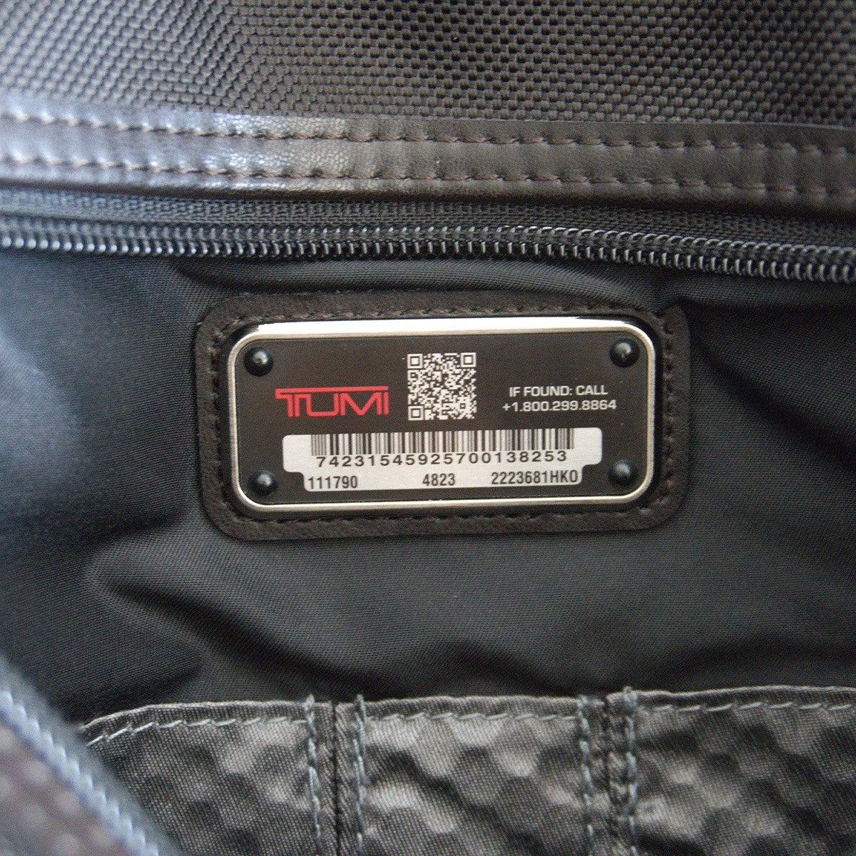 TUMI Alpha Bravo Parrish Backpack Black Brown Size ONE SIZE