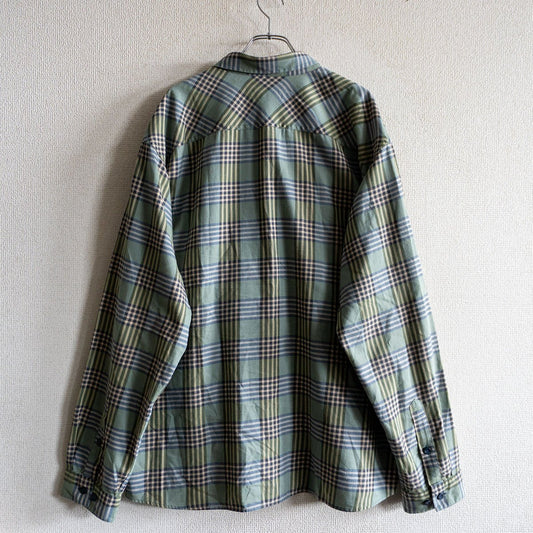 PATAGONIA Check Organic Cotton Shirt FA12 Size XL
