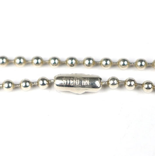 CHROME HEARTS Ball Chain Necklace .925 Silver