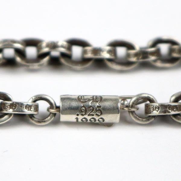 CHROME HEARTS Paper Chain Necklace Silver