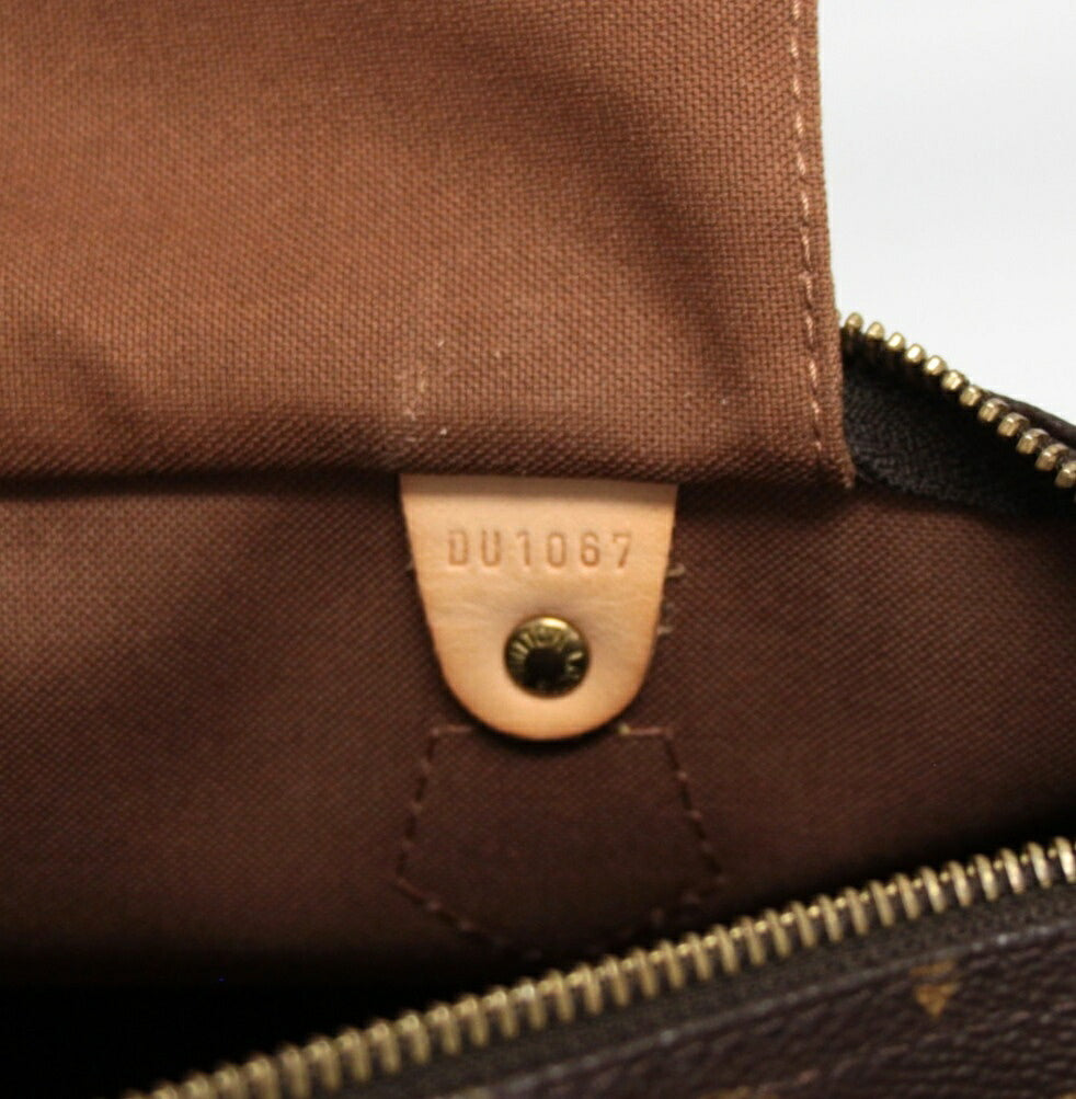 Louis Vuitton Speedy 30 Monogram Handbag Brown