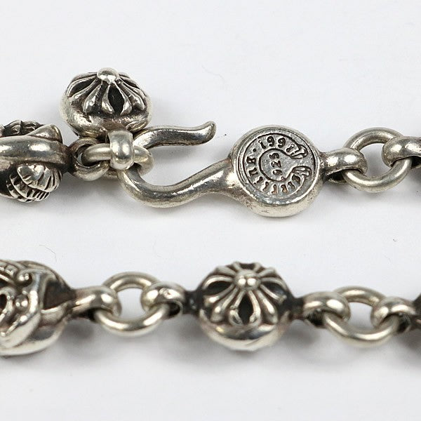 CHROME HEARTS #1 Multi Ball 20inch Necklace Silver