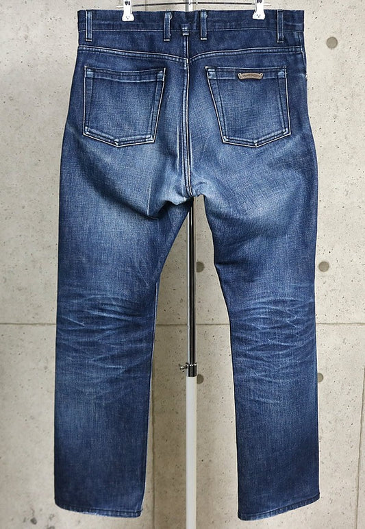 CHROME HEARTS Blue 5-Pocket Denim Jeans SV925 Size 34