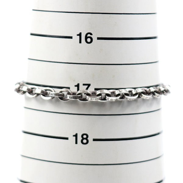 CHROME HEARTS Paper Chain Bracelet Silver