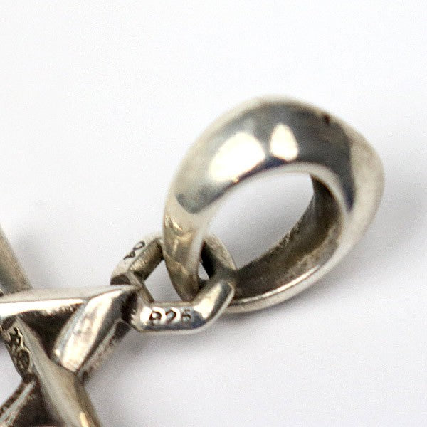 CHROME HEARTS David Star Pendant Charm Silver 925