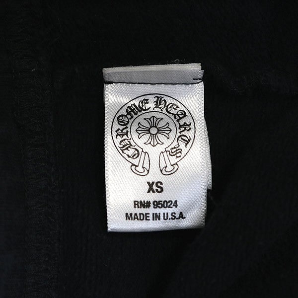 CHROME HEARTS Cross Logo Print Sweatpants Black Size XS