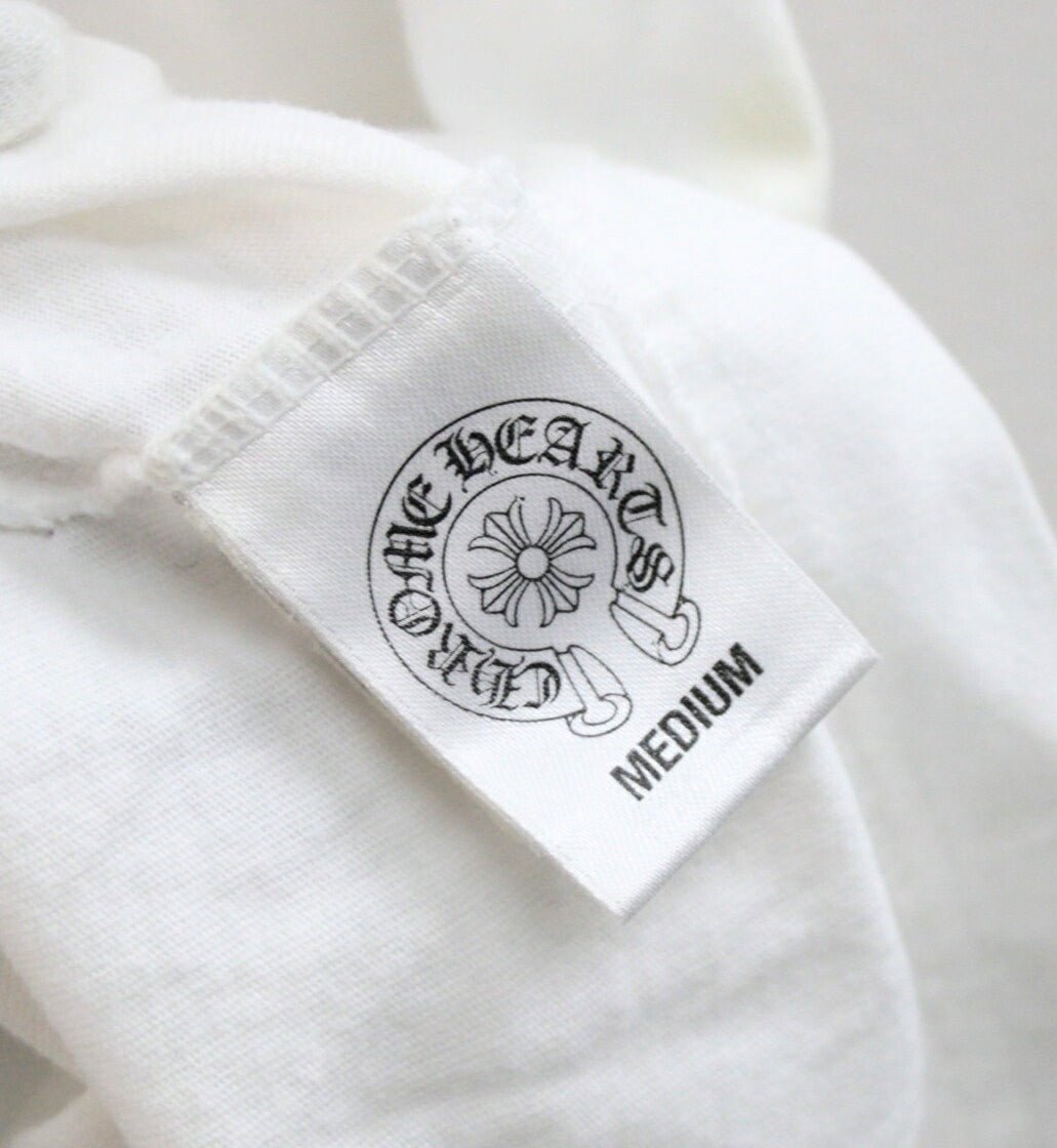 CHROME HEARTS Old Tokyo Exclusive CH T-Shirt White Size M