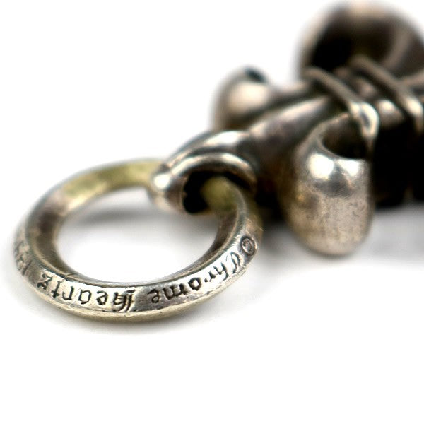 CHROME HEARTS Old BS Fleur Pendant Charm Silver 925