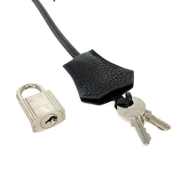 HERMES Birkin 30 Black Togo Handle Bag