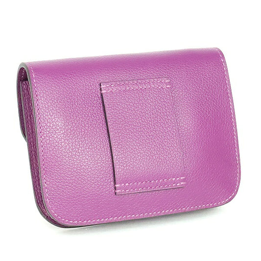 HERMES Constance Slim Anemone Y Stamp Wallet