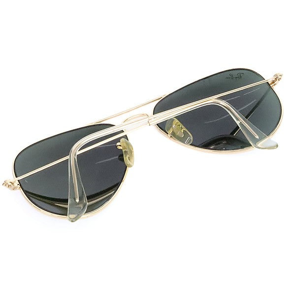 RayBan Gold Black Teardrop Sunglasses RB3025 Size 55□14
