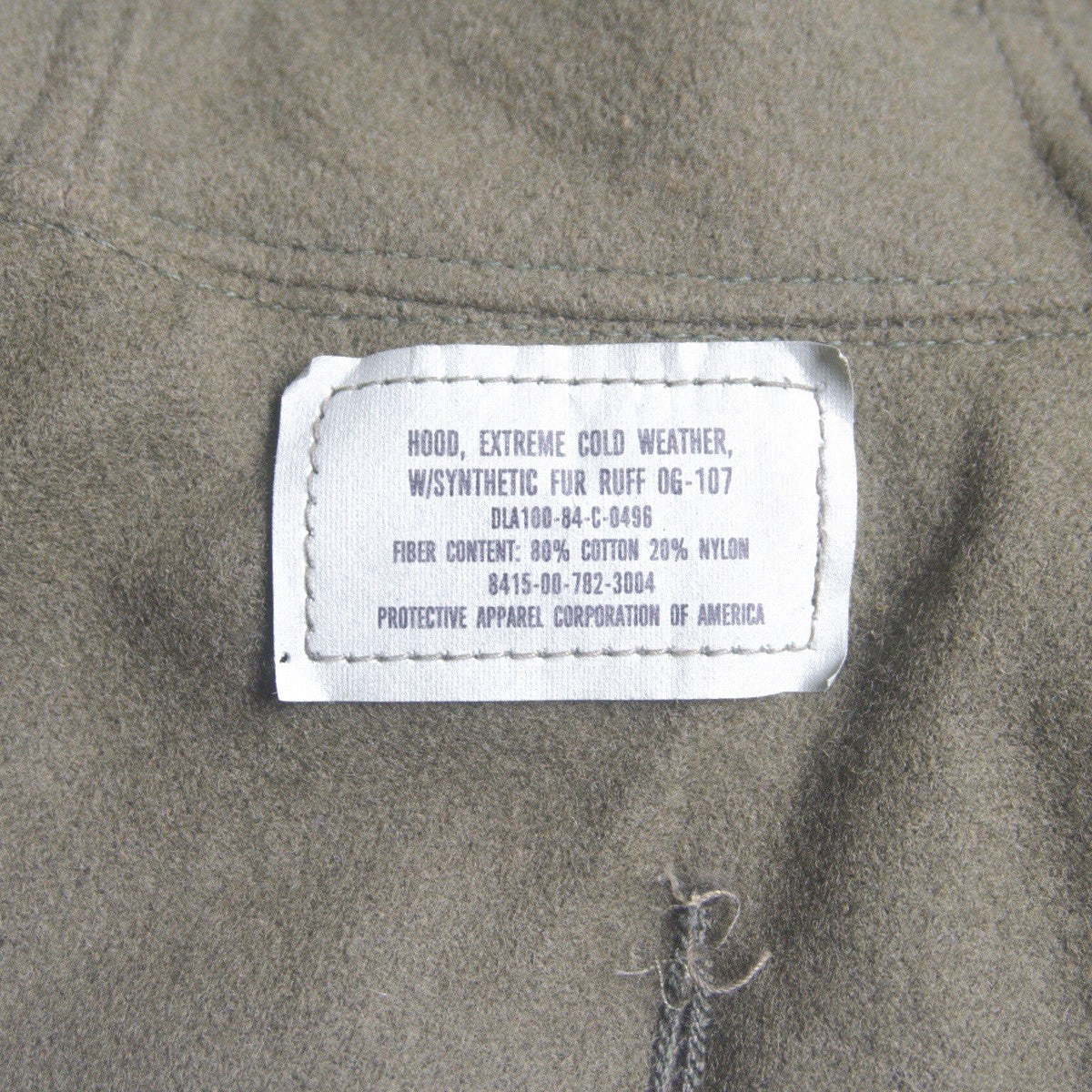 US ARMY 80s M-65 Fishtail Parka Full Set Size XS