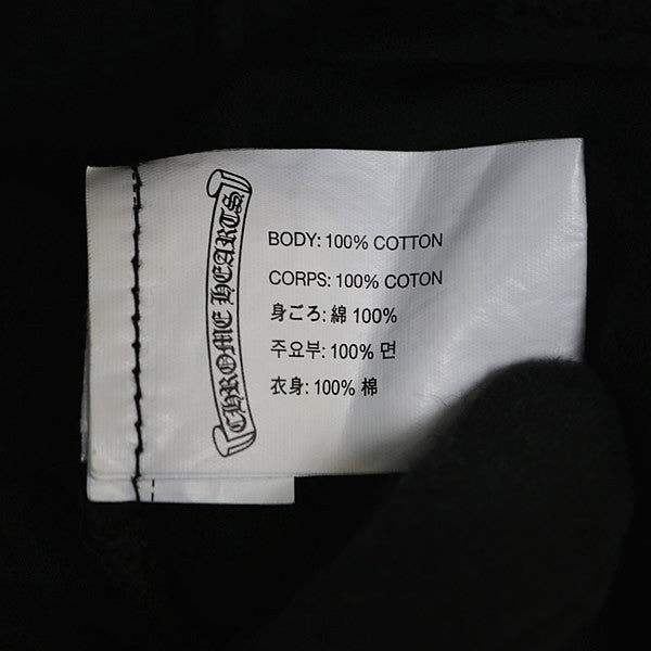 CHROME HEARTS Guns N' Roses Short T-Shirt Black Size M