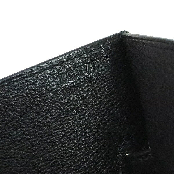 HERMES Kelly Depeches 36 Epsom Leather Briefcase Stamp Black