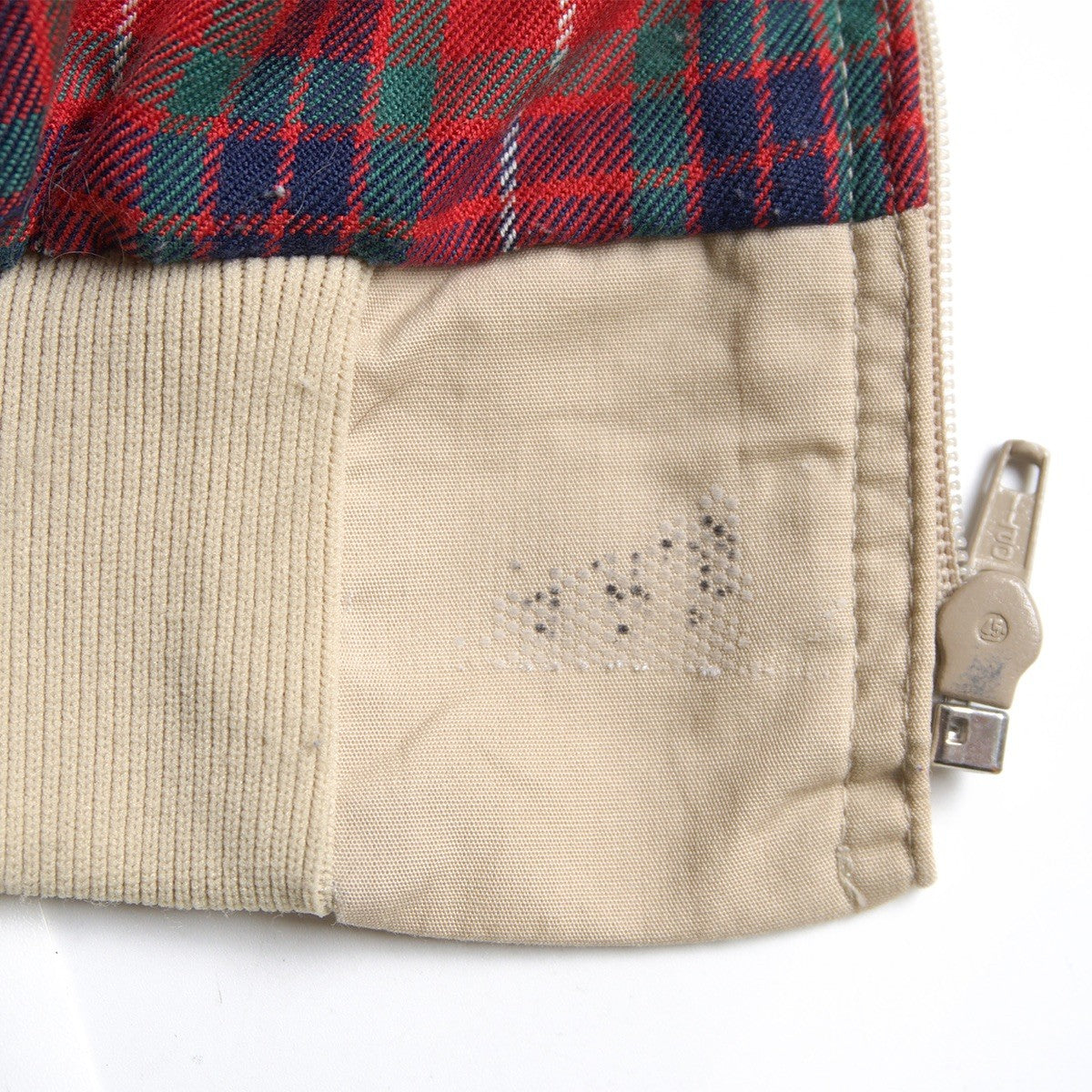 BARACUTA 90s G9 Harrington Jacket OPTI Zip Natural Size XXS