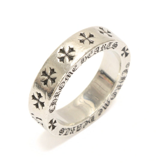 CHROME HEARTS Forever 6mm Spacer Ring SV925 Size JP 17