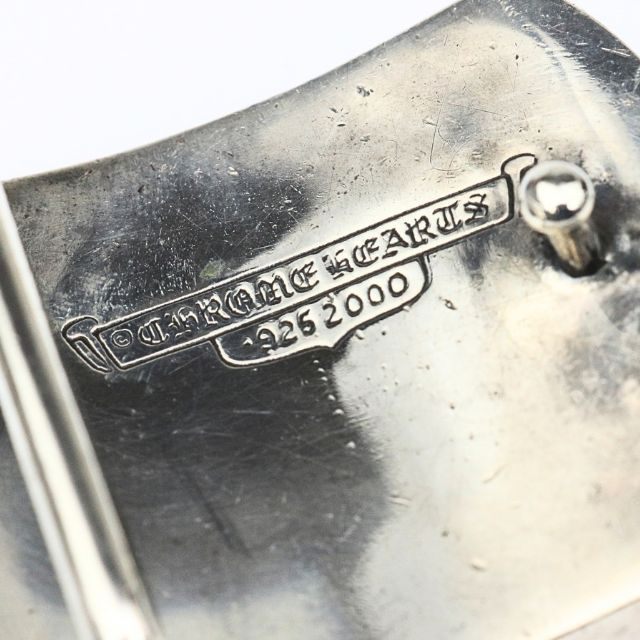 CHROME HEARTS Dagger Military Buckle Silver