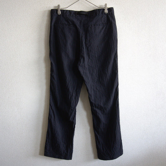 Maison Margiela 19AW Jacquard Stripe Slacks Navy Size 46