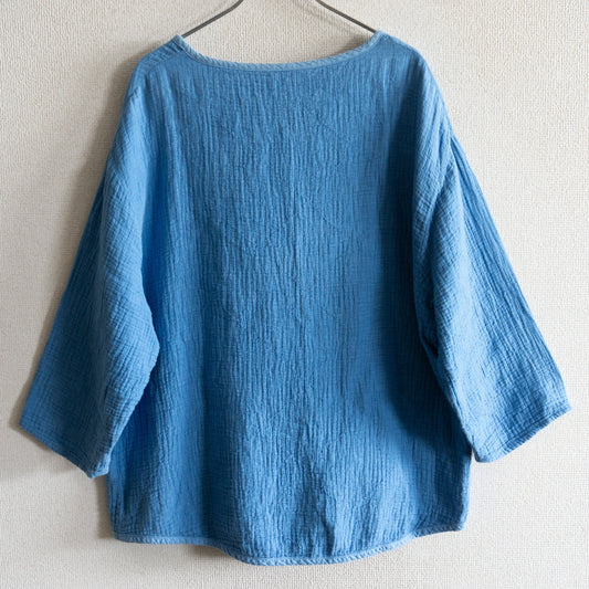 PORTER CLASSIC Sashiko Linen Premium Sweatshirt Size L