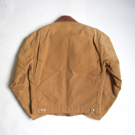 Carhartt J001 BRN Made in USA Duck Canvas Detroit Size S