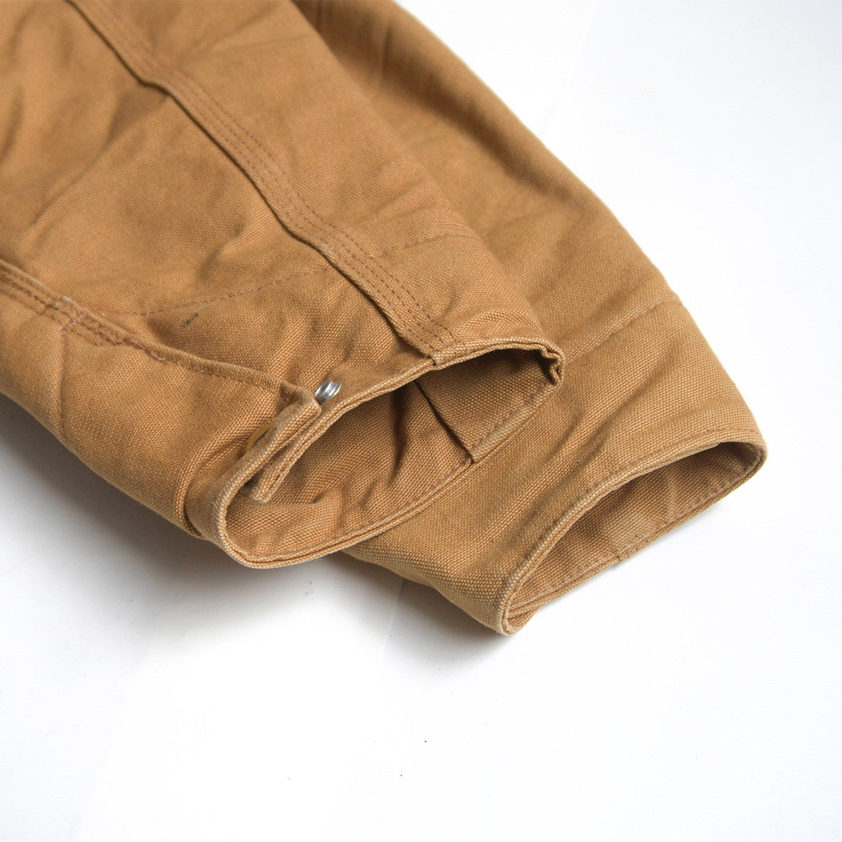Carhartt J001 BRN Made in USA Duck Canvas Detroit Size S
