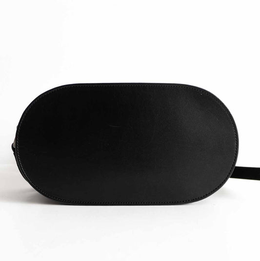 Tsuchiya Kaban Oval Shoulder Bag Black Size ONE SIZE