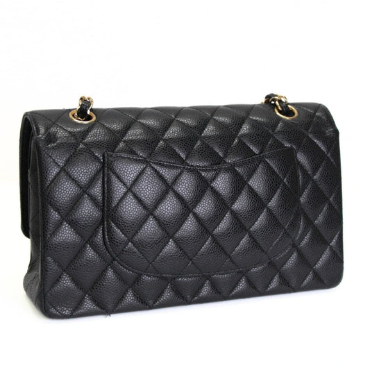 CHANEL Matelasse 25 Double Flap Bag Black