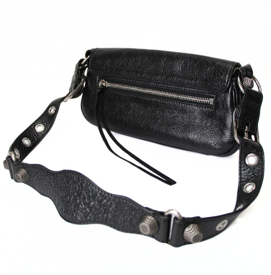 BALENCIAGA Lukagore XS Leather Bag Black