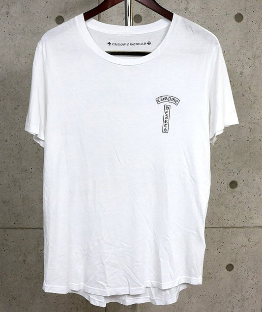 CHROME HEARTS PPO Matty Boy TBAR T-Shirt White Size M