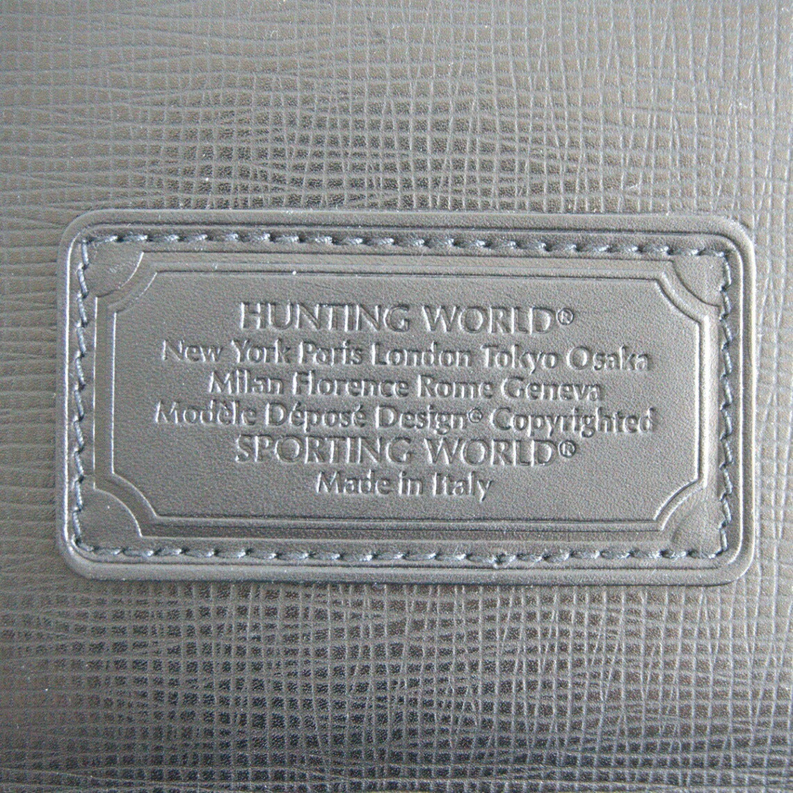 HUNTING WORLD Carry All Canvas Shoulder Bag Size ONE SIZE