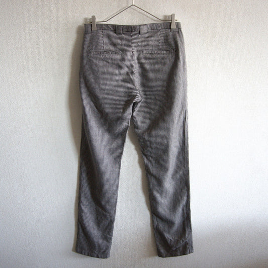 Maison Martin Margiela 15AW Gingham Check Pants Size 32