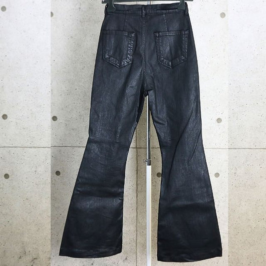 RICK OWENS 26SS DRKSHDW Bolans Bootcut Pants Black Size 29