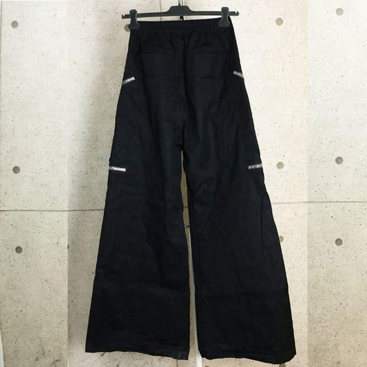 RICK OWENS 26SS Heizer Bela Pants Black Size 46