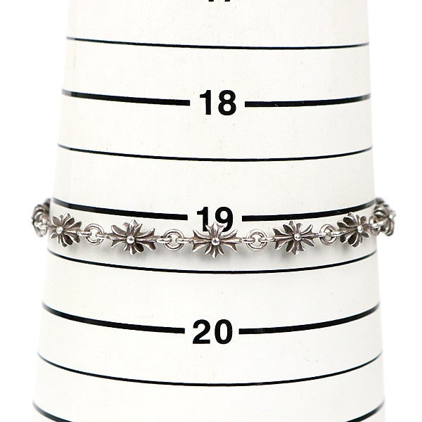 CHROME HEARTS Tiny E CH Plus 13 Link Bracelet Silver