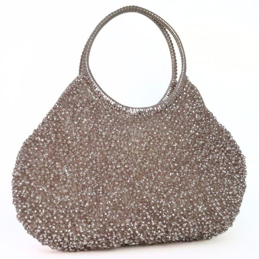 ANTEPRIMA PVC Round Wire Pink Silver Bag