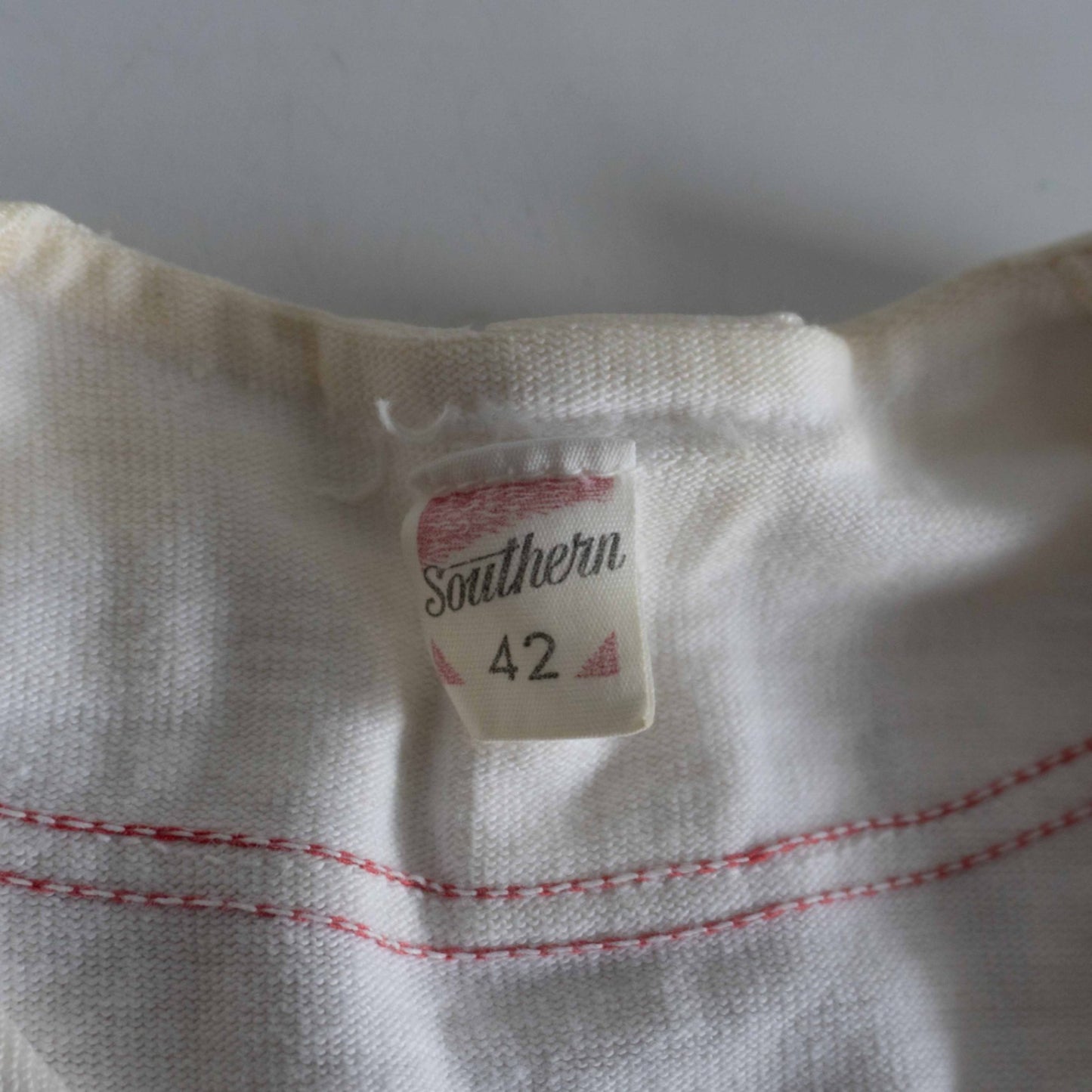 USA 60s RUSSELL SOUTHERN CONMATIC Zip Baseball Shirt Size XS