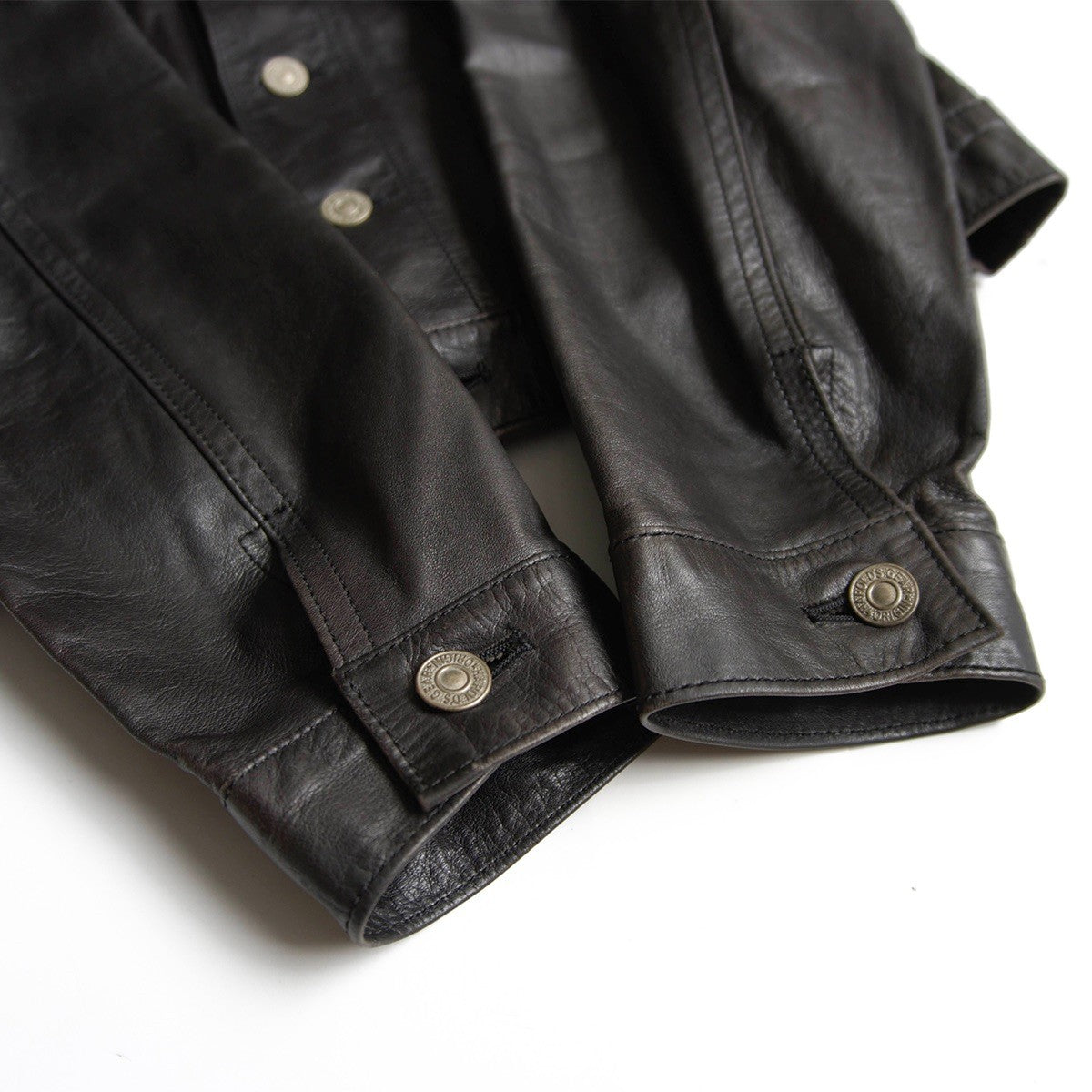 HAROLDS GEAR Horsehide Leather Jacket Black Size M