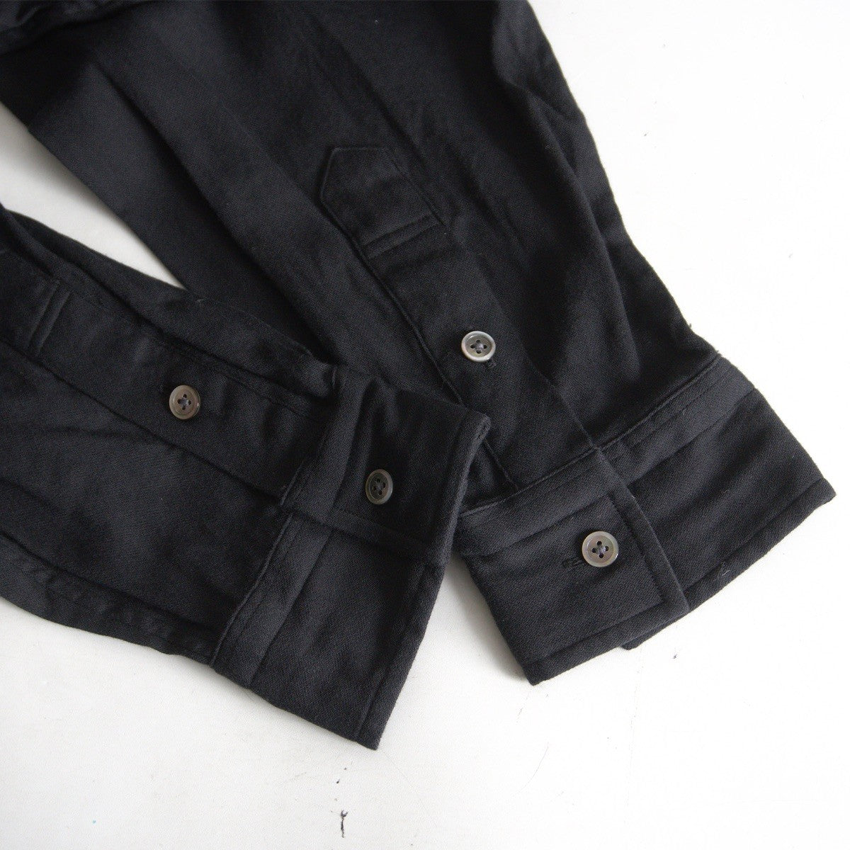 PORTER CLASSIC ROLL UP TRAVELER'S SHIRTS Black Size L