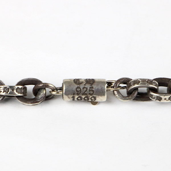 CHROME HEARTS Paper Chain Necklace 18 inch Silver SV925