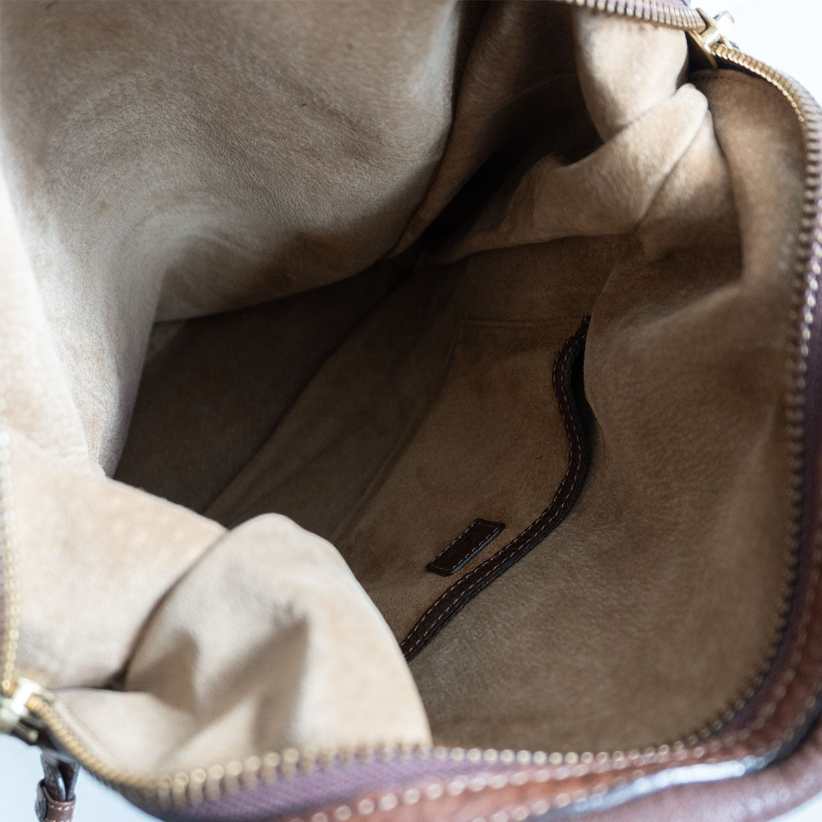 Tsuchiya Kaban Tone Oil Nume Leather Backpack Size ONE SIZE